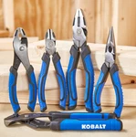 Kobalt Piece Pliers Set Assorted #464614 New In Package / Upc #9476755754. Fixed Price $17.00.