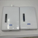 Set 2 Kimberly Clark Professional Slim Fold Paper Towel Dispensers White Euc. Fixed Price $24.99.