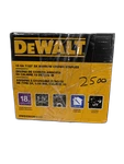 Dewalt 1-1/2" 7/32" 18-GAUGE Glue Collated Bright Steel Staples (2500 Per Box). Fixed Price $18.99.