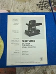 Router Sears Craftsman Owner's Manual Double Insulated 315.11631 1983. Fixed Price $8.00.