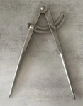 Vintage Dunlap 9" Divider Machinist Compass Caliper Tool 3941-8 Usa. Fixed Price $34.95.
