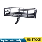 750 Lbs Hitch Cargo Carrier Mounted Basket Foldable Luggage Rack Fit 2" Receiver. Fixed Price $146.99.
