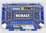 New Sealed Kobalt 100 Pc Impact Screwdriver Bit Set 01464 1483287 Free Ship. Fixed Price $20.99.