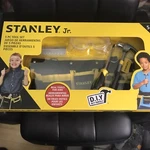Stanley Jr. 5 Piece Tool Set Including Belt For Kids New. Fixed Price $18.00.