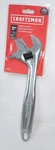 Craftsman 12" Steel Reversible Jaw Adjustable Wrench CMMT82339. Fixed Price $27.95.
