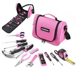 Pink Set,tool Bag For Women With Shoulder Strap,basic KIT,21PCS,TOO.... Fixed Price $49.27.