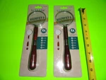 (2)- Menards Magnifier + Screwdriver Set 4X Magnification 5 Bits Wooden Handle. Fixed Price $39.95.