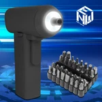 Led Cordless Electric Screwdriver 32PC Bits Drill Power Tool W/case Black. Fixed Price $25.99.