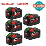 12.0AH 18VOLT Extended Tool Battery Li-ion Xc M18B5 48-11-185 For Milwaukee. Fixed Price $88.99.