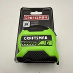 Craftsman Hi-vis High Visibility 16-FT Tape Measure. Fixed Price $14.99.