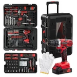 599 Pcs Tool Set Mechanics Kit Wrenches Socket Screwdrivers W/ Trolley Case. Fixed Price $123.99.