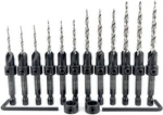Ftg Usa 12 Pc Countersink Drill Bit Set For Wood With Tapered - 3 P.... Fixed Price $86.67.