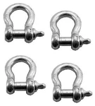 Piece Pack 3/4" Steel Bow Shackle Clevis Screw Pins Anchor Hook Point. Fixed Price $45.75.