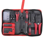 Hi-spec Network Cable Tester Tool Kit Set For CAT5, CAT6, 9PCS, Black. Fixed Price $61.99.