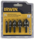 Irwin Tools High Speed Black Oxide Countersink Drill Bit, 5-PIECE Set 1877791. Fixed Price $29.50.