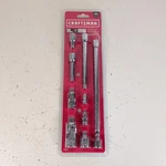 Craftsman CMMT42351 10-PIECE Socket Extension & Adapter Set 1/4" 3/8" 1/2" Drive. Fixed Price $39.99.
