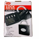 Finelife Tool Products Lock Box 22 Piece Set. Fixed Price $11.99.