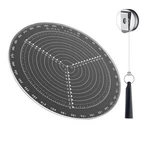 300 Mm 12 Inch Diameter Largest Round Center Finder Compass Drawing Circles L.... Fixed Price $26.37.