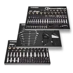 Husky Drive 72 Tooth Ratchet Mechanics Tool Set In Eva Foam Trays 244 Piece. Fixed Price $186.25.