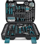 Sundpey Home Tool Kit 281-PCS Portable Complete Basic Repair General Blue. Fixed Price $90.69.