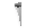 Tekton Angled Pry Bar Set 8" 12" 17" 25" 36" 45" & Wall Hanger 100% Made In Usa. Fixed Price $200.20.