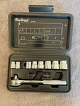 Blackhawk Proto 3811NB Standard Snap Socket Set 3/8 Drive *missing 2 Pcs. Fixed Price $30.00.