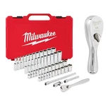 Milwaukee Drive Sae Metric Ratchet Socket Mechanics Tool Set Stubby 51 Piece. Fixed Price $161.25.