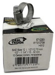 10-PACK Ideal-tridon 5712051 1/2" To 1-1/4" Band Stainless Steel Hose Clamp. Fixed Price $17.90.