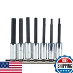Stanley Proto J4990-SMA 3/8 Drive Metric Hex Bit Set 7PC. Fixed Price $115.49.