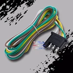 2PCS 4-PIN Plug Trailer Light Wiring Harness Extension Flat Wire Connector 16". Fixed Price $11.99.