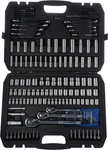 Mechanic's Socket Tool Set With Case, Sae And Metric Sizes, 201-PIECE. Fixed Price $125.98.