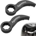 Agamino 2PCS Pry Wrench Adaptor Head, Crowbar Adapter 1/2" 8PT, Black. Fixed Price $11.78.