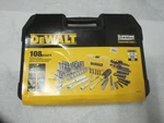 Dewalt Mechanics Tools Kit And Socket Set, 1/4" & 3/8" Drive, Sae, 108-PIECE. Fixed Price $76.75.