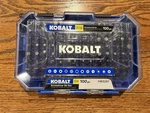 Kobalt 100PC Screwdriver Bit Set - New # 1483287. Fixed Price $21.20.