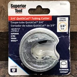 Superior Tool 35034 3/4 Inch O.d. Quickcut Tubing Cutter For Copper & Aluminum. Fixed Price $14.95.