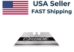 Stanley Fatmax 11-800L Carbide-tipped Utility Knife Blades, 50 Pack. Fixed Price $17.99.
