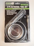Grip 3 Pc Magnetic Retrieval Tool Set - Parts Tray 2 Lb Pick Up New. Fixed Price $16.90.