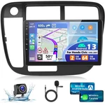 Podofo 2G+64G Stereo For Honda Civic 1996-2001 With Wireless Apple Carpla.... Fixed Price $206.81.