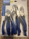 New Kobalt 5PC Pliers Set 0464614 Model 55754 Lifetime Warranty. Fixed Price $29.99.
