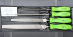 Snap-on HBF500G Rare File 4PC Set Green Handle HF-614 HF-615 HF-616. Fixed Price $199.00.