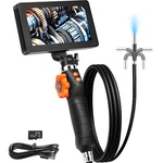Vevor Borescope Endoscope Two-way 180 Articulating 5" Ips 8X Zoom 6.4MM Lens. Fixed Price $105.90.