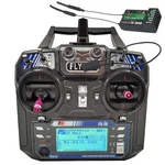 Alaohu FS-I6 6CH Rc Transmitter And Receiver 6.85*3.5*7.48 Inch, Black. Fixed Price $73.36.