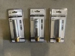 3X Homewerks 1/2" Stainless Steel Mip Straight Water Hammer Arrestor W/ No Lead. Fixed Price $19.44.