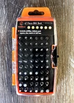 Torelli 67 Piece Bit Set - Phillips, Slotted, Pozi Square, Star, Metric Sae Hex. Fixed Price $12.99.