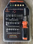 Torilli 29 Piece Socket And Bit Driver Ratcheting. Fixed Price $5.99.