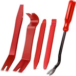 Gooacc Nylon Auto Trim Removal Tool Kit No-scratch 5PCS, Red. Fixed Price $17.99.