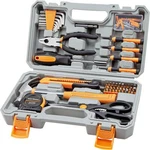 Cartman Set General Household Hand Kit With Plastic Toolbox Storage. Fixed Price $45.88.