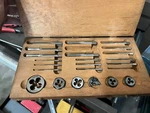 Zelenda-metric No. HSS-40 Tool Kit Stainless Steel Threaded Bits. Fixed Price $40.00.