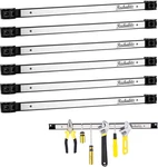 18" Magnetic Tool Holder Strip - 6 Pack Stainless Steel Organizer For Garage. Fixed Price $79.99.