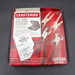 Nos Sears Craftsman Red Handle Professional Precision Mini Plier Set Pcs 45671. Fixed Price $64.99.